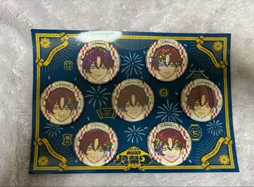 카리스마 텐도우 텐히코 본 축제 방문자 특전 캔뱃지 7개 세트