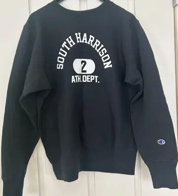 리버스 위브 Champion 블랙 트레이닝복 사이즈 L