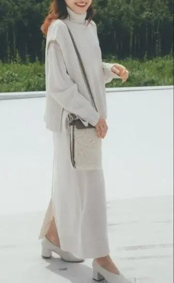 haco! 타카하시 아이 콜라보 니트 원피스