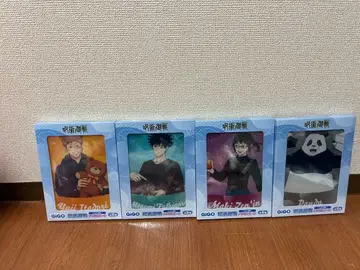 메루카리 시 한정판 GIGO 한정판 주술회전 아크릴 보드 4개 세트