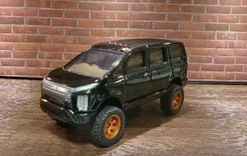 개조 토미카 미쓰비시 델리카 D:5 리프트업 커스텀 휠 오프로드