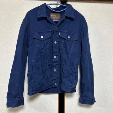 EDWIN 네이비 데님 자켓 L
