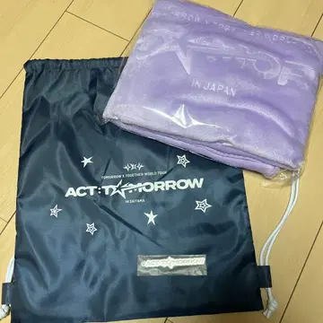 TXT 업그레이드 특전 굿즈 ACT:TOMORROW 담요 투바