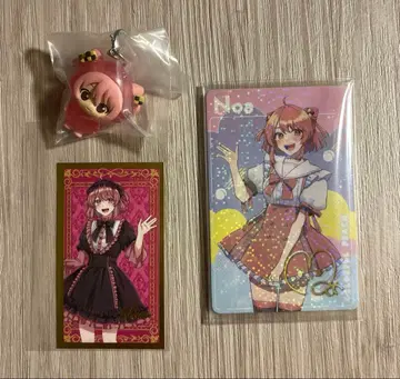 컬러풀 피치 노아님 CD 특전 트레이딩 카드 메지루시 액세서리 스티커