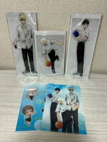 메루카리 시 한정 빛의 죽은 여름 빅 아크릴 피규어 스탠드 전 세트+파일