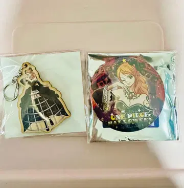 ONE PIECE 타워 한정판 나미 할로윈 캔뱃지 키링 세트