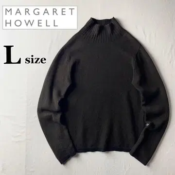[ 마가렛호웰 ] 모크넥 니트 울린넨 L 사이즈 j63