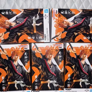 BLEACH Grandista 쿠로사키 이치고 피규어 5체 세트