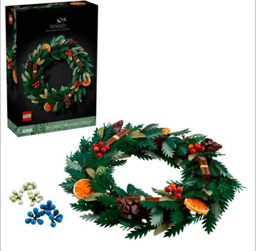 [ 새상품 정품 ] LEGO 레고 보타니컬 크리스마스 리스 미개봉