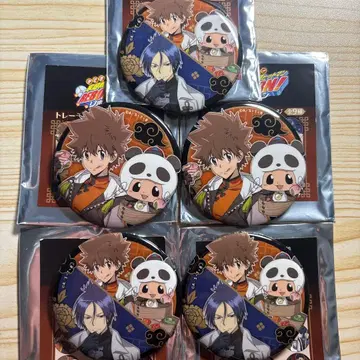 가정교사 히트맨 REBORN 리본 사와다 츠나요시 차이나 캔뱃지 5점