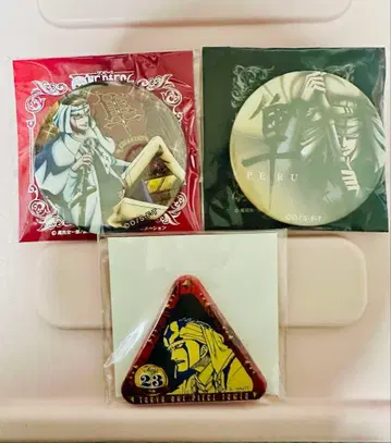 ONE PIECE 통가리 캔뱃지 야라 캔뱃지 페르 3개 세트
