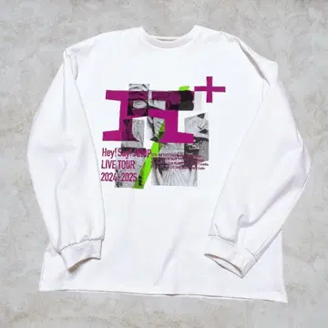 Hey! Say! JUMP H+ 투어 티셔츠 롱티 굿즈