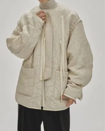 TODAYFUL 자카드 퍼프 자켓