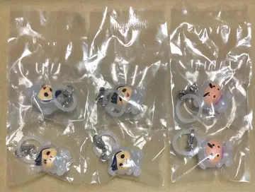 짱구는 못말려(크레용 신짱) 메지루시 액세서리 3 가챠가챠 6개 세트