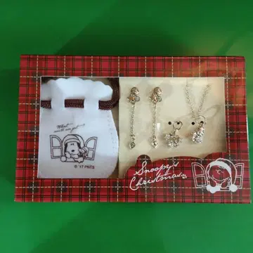 유니버설 스누피 크리스마스 액세서리 세트