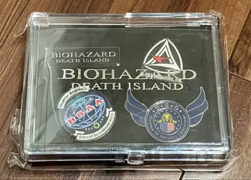 바이오하자드 데스 아일랜드 핀 배지 세트