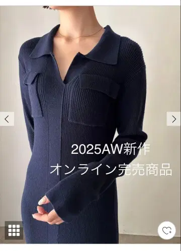 [ 택 포함 새상품 ] LAGUNAMOON 리브 니트 원피스