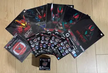 가면라이더 가브 제츠 제일복권 어둠의 과자 파일 아크릴 스탠드 러버 세트