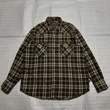 MOOSE CREEK 체크 웨스턴 셔츠 2XL 플란넬 셔츠 y2k
