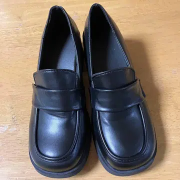 로퍼 통굽 청키힐 와이드 힐 스퀘어토