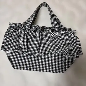 사하바이엘리 깅엄 빅 프릴 백