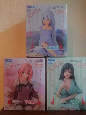 아마가미 씨네 인연 맺기 피규어 세트 아사히 유나 야에