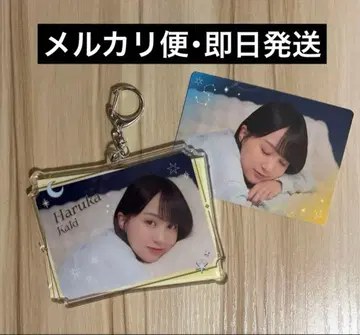 노기자카46 카키 하루카 아크릴 키링 포토 카드 노기자카mobile
