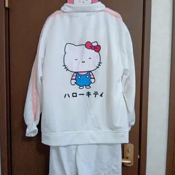 [ 미사용 새상품 ] 택 포함 산리오 x 니시무라 유우지 키티 긴팔 저지