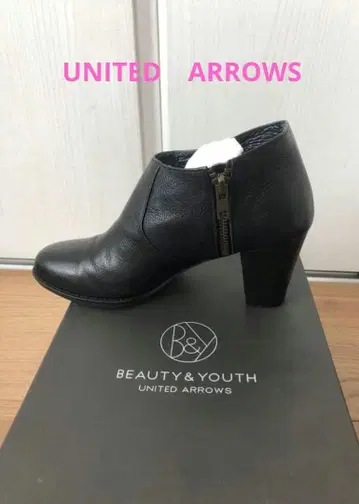 UNITED ARROWS 부티 36 블랙