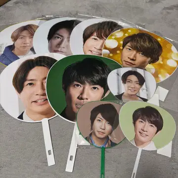 아이바 마사키 부채 9장 세트