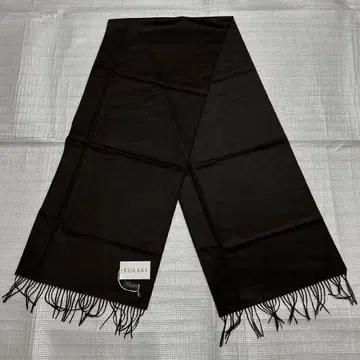 새상품 FUKAKI 후카키 후카키모리 캐시미어 100% 머플러 캐시미어