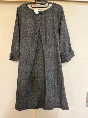 아즈노우아즈 그레이 무릎 기장 원피스 M 사이즈 미사용 택 포함