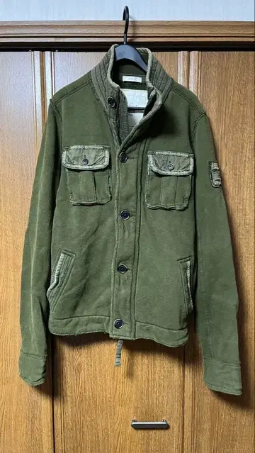 Abercrombie & Fitch 밀리터리 자켓 M 올리브