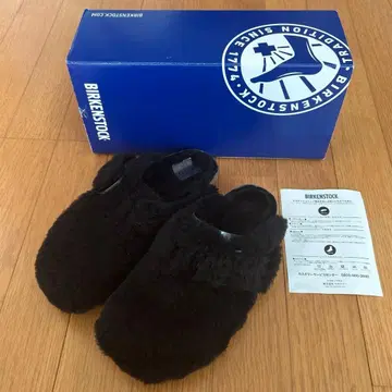 정품 새상품 BIRKENSTOCK 보스턴 빅버클 테디 36