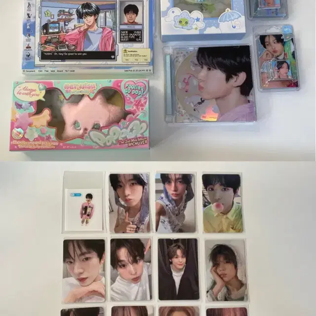 [일괄] 엔시티 위시 앨범 포카 유우시 리쿠 시온 위츄 팝츄 위시돌