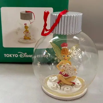 팅커벨 크리스마스 오너먼트 디즈니 리조트 피터팬 박스 있음