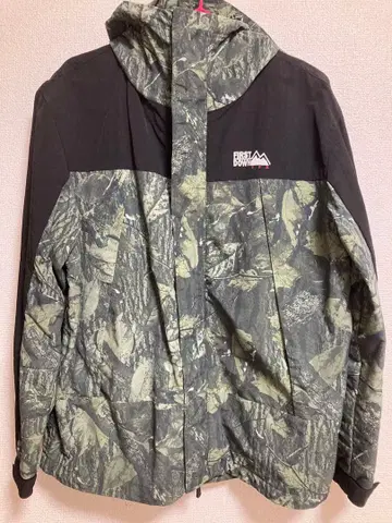 FIRST DOWN 카모 패턴 마운틴 파카 M