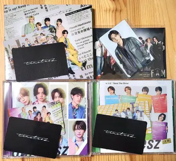 timelesz Steal The Show 레시피 3 형태 세트