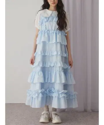 merry jenny 프릴 티어드 원피스