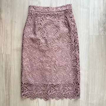 클리닝 완료 EMMEL REFINES 케미컬 레이스 스커트