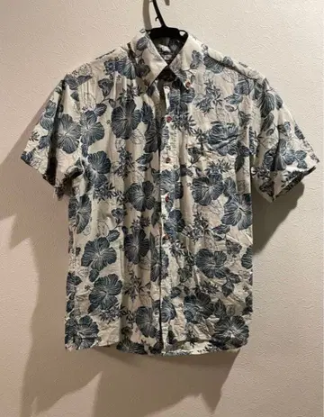SHIPS_와타베웨딩_카리유시_ 알로하 셔츠_S 사이즈