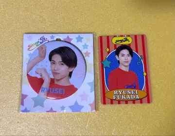 소년 닌자 후카다 류세이 캔뱃지 프로필 카드