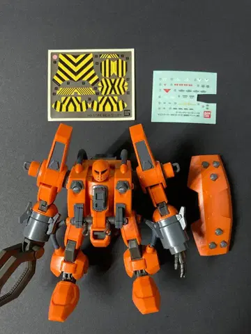 HG 모빌 워커 매쉬기 조립 완료