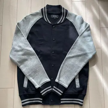 택 없음 미사용 BEAMS 빔즈 블루종 블랙 x 그레이