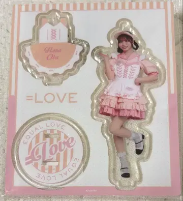 오바 하나나 다이너 아크릴 스탠드, 아크릴 키링 이코러브 아크릴 스탠드