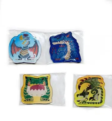 낱개 판매 가능 몬스터 헌터 와일즈 캐릭터 마그넷 4종 세트