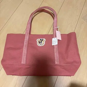 페이러 테디 토트백 대 핑크