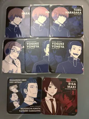 월드 트리거 아트 코스터