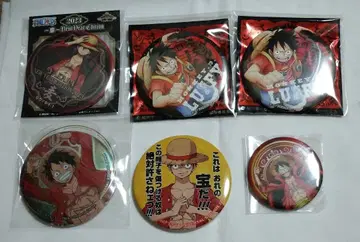 원피스 루피 캔뱃지 세트 ONEPIECE 유니버셜 보물 주머니