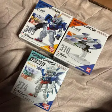 GUNDAM CONVERGE 피규어 3점 세트 ELS